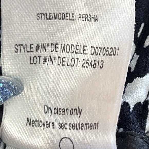 Theory Persha Houndstooth Print Jogger Pants Size P Black and White Xs - Picture 7 of 7